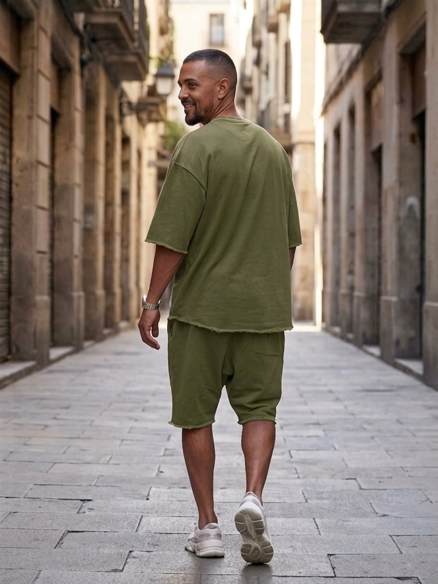 The Maison Lavista Oversized Urban Short Set