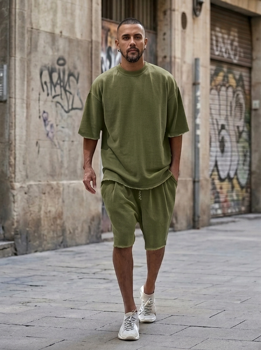 The Maison Lavista Oversized Urban Short Set