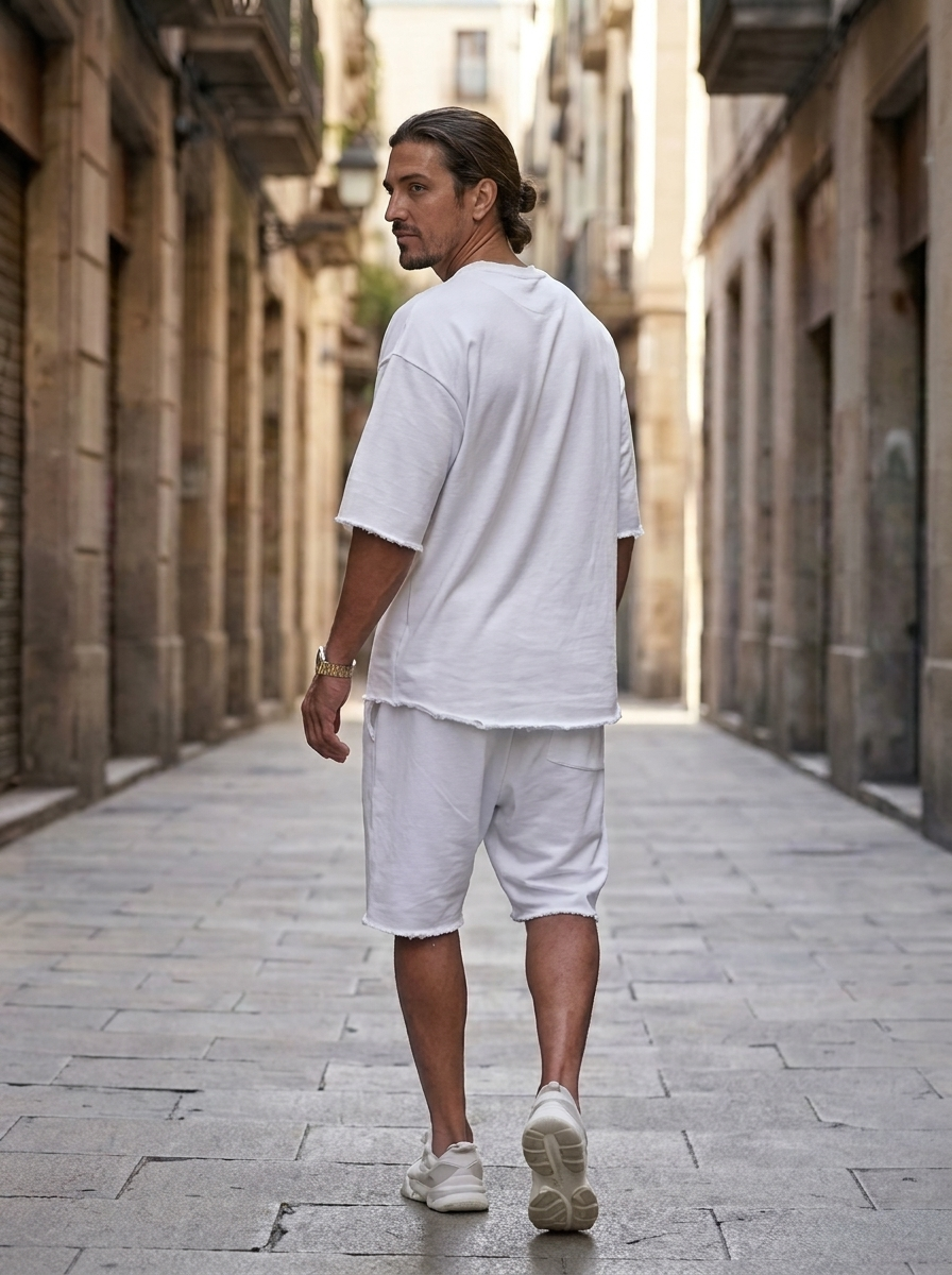The Maison Lavista Oversized Urban Short Set