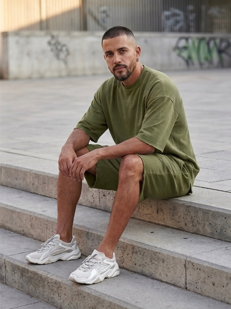 The Maison Lavista Oversized Urban Short Set