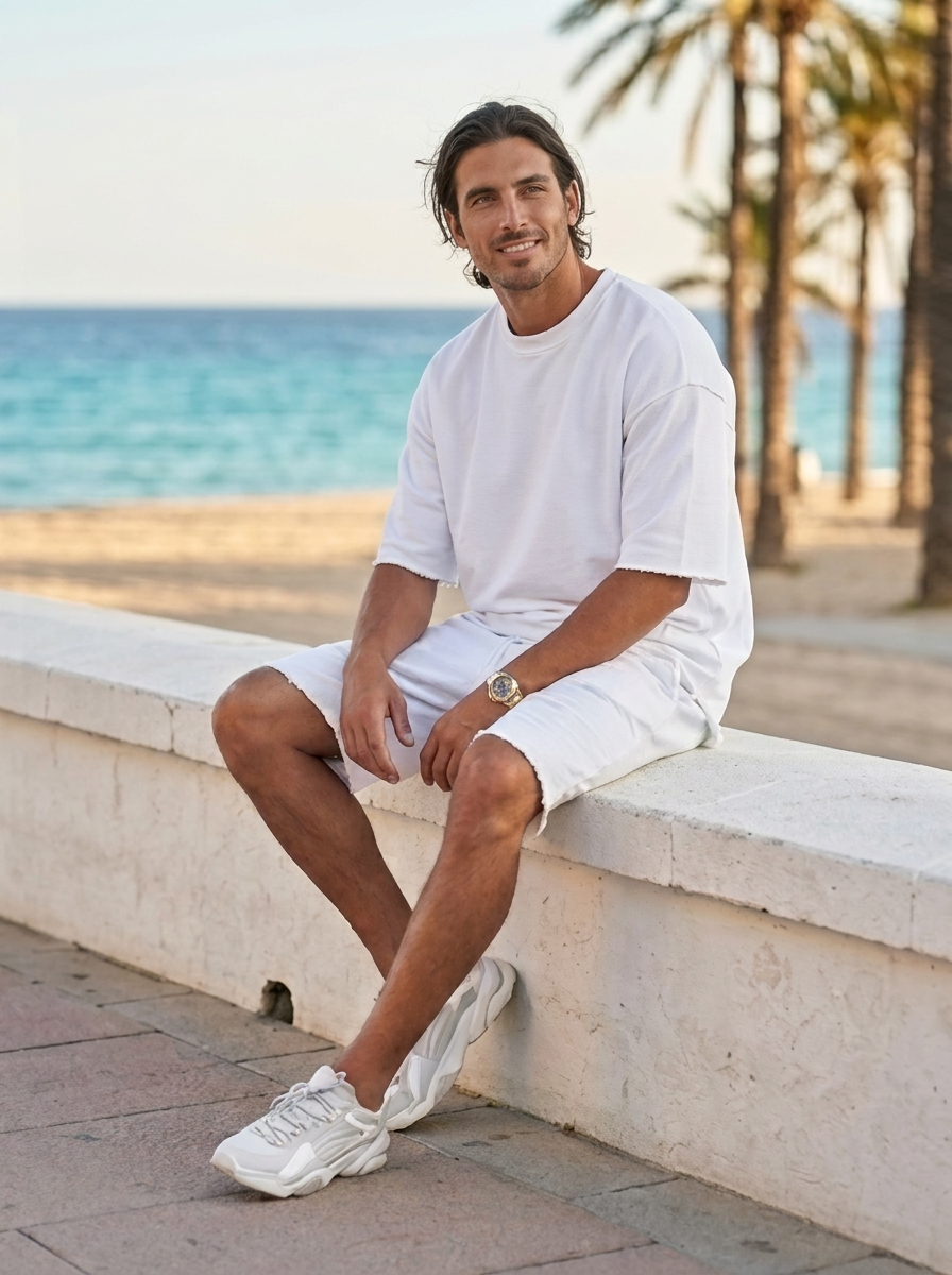 The Maison Lavista Oversized Urban Short Set