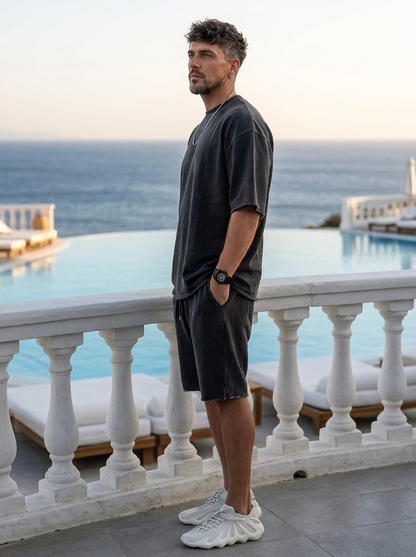 The Maison Lavista Oversized Urban Short Set