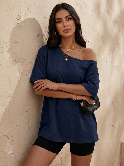 The Maison Lavista Libre Off-Shoulder Tee