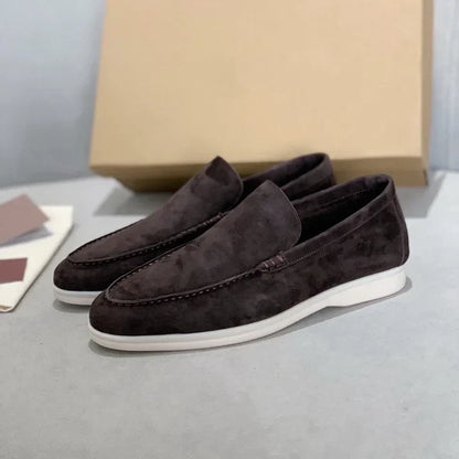 The Maison Lavista Suede Platform Loafer
