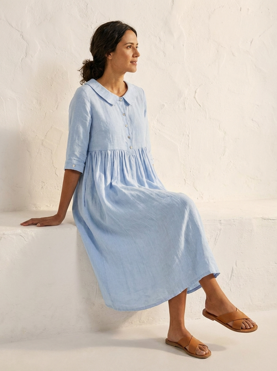 The Maison Lavista Santorini Dress