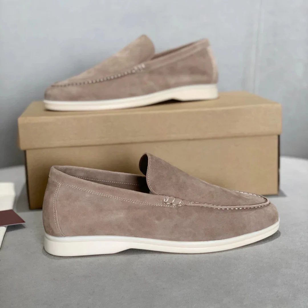 The Maison Lavista Suede Platform Loafer
