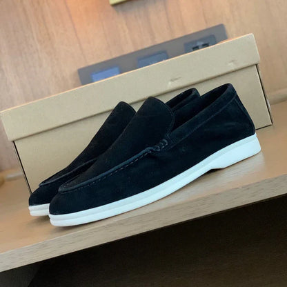 The Maison Lavista Suede Platform Loafer