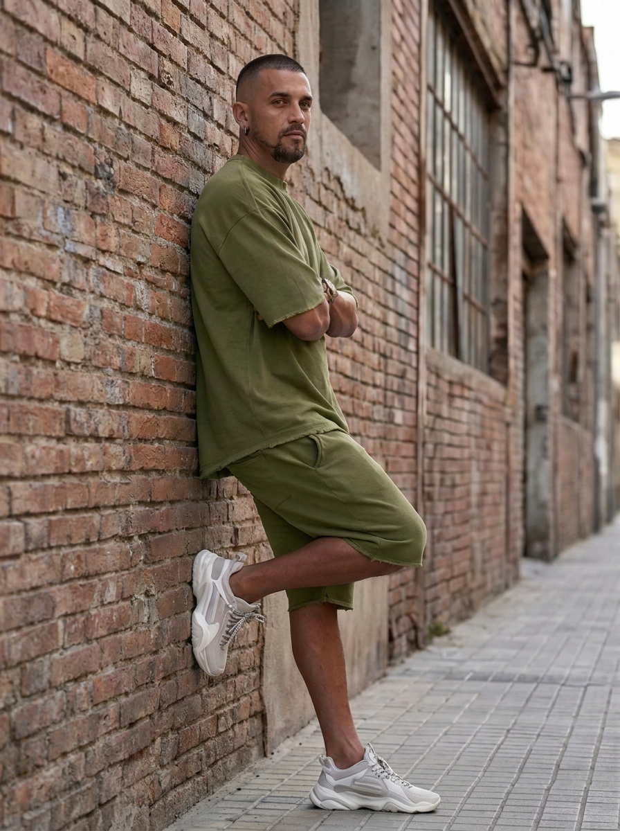 The Maison Lavista Oversized Urban Short Set