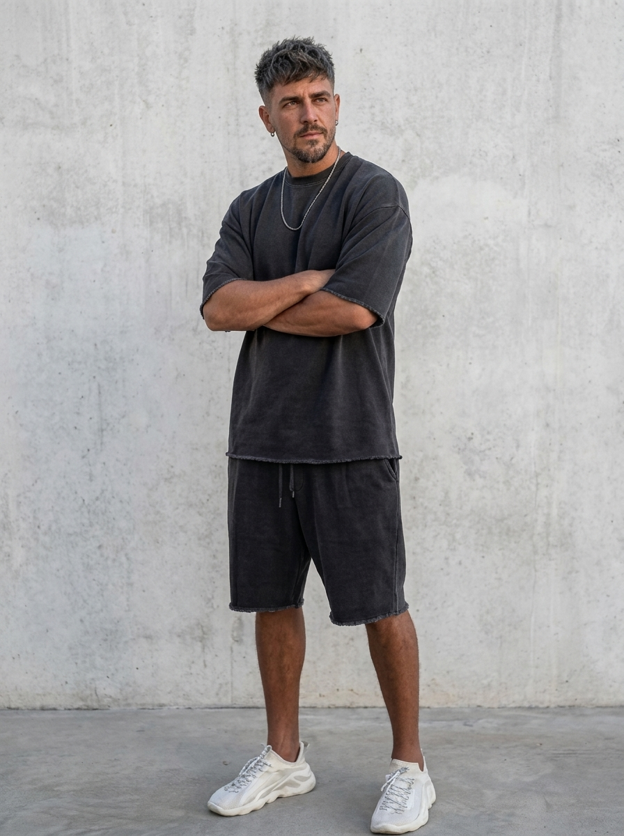 The Maison Lavista Oversized Urban Short Set