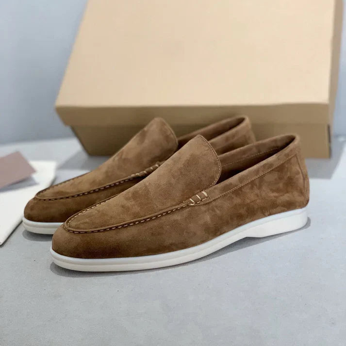 The Maison Lavista Suede Platform Loafer