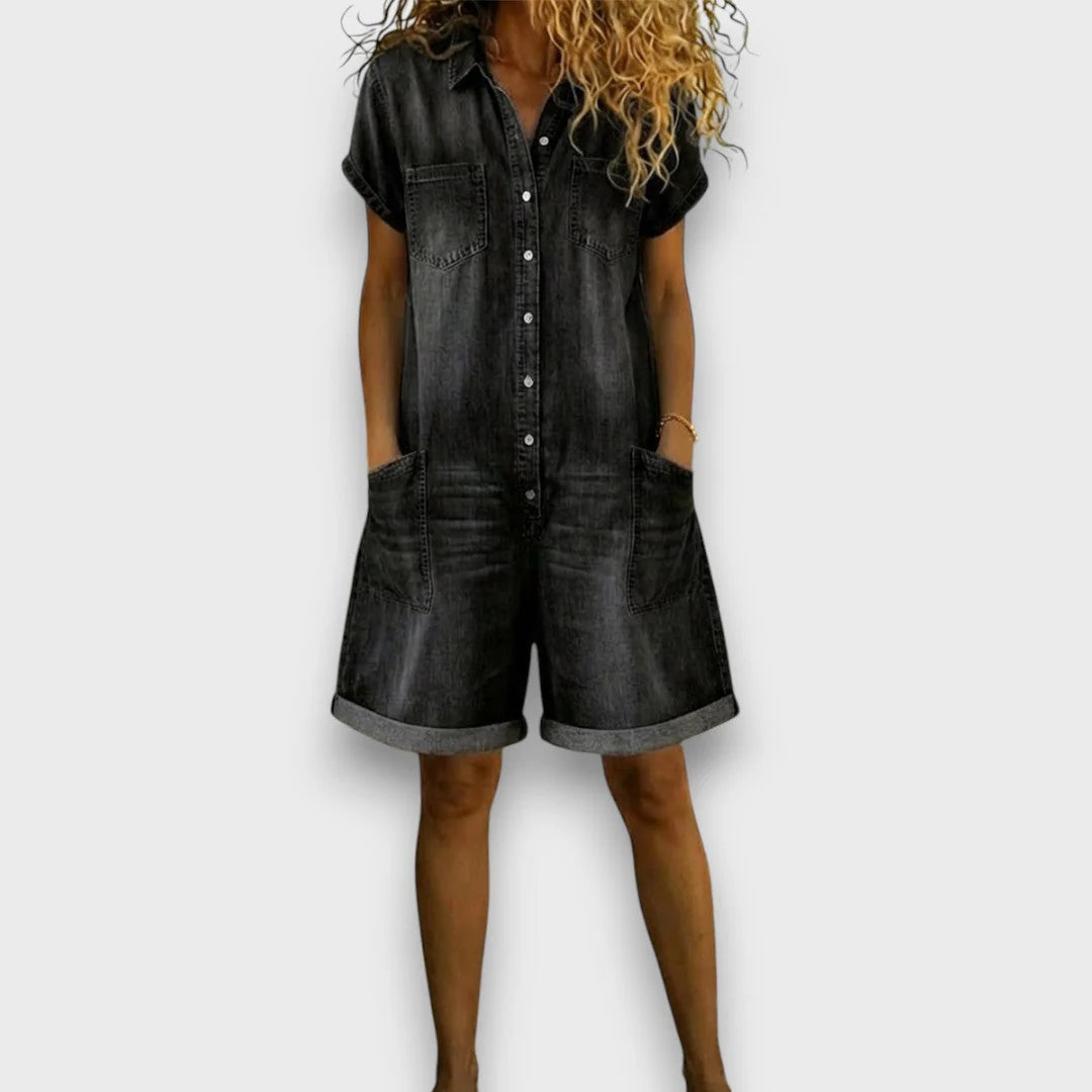 The Maison Lavista Denim Jumpsuit