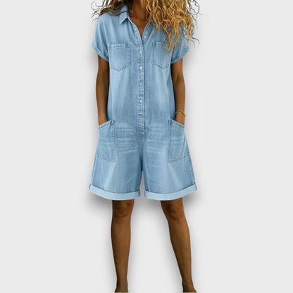 The Maison Lavista Denim Jumpsuit