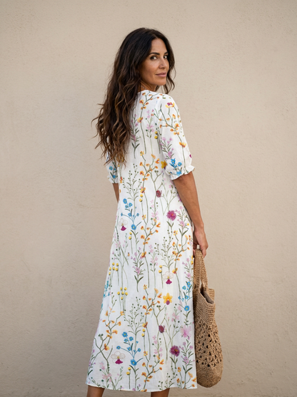 The Maison Lavista Wildflower Maxi Dress