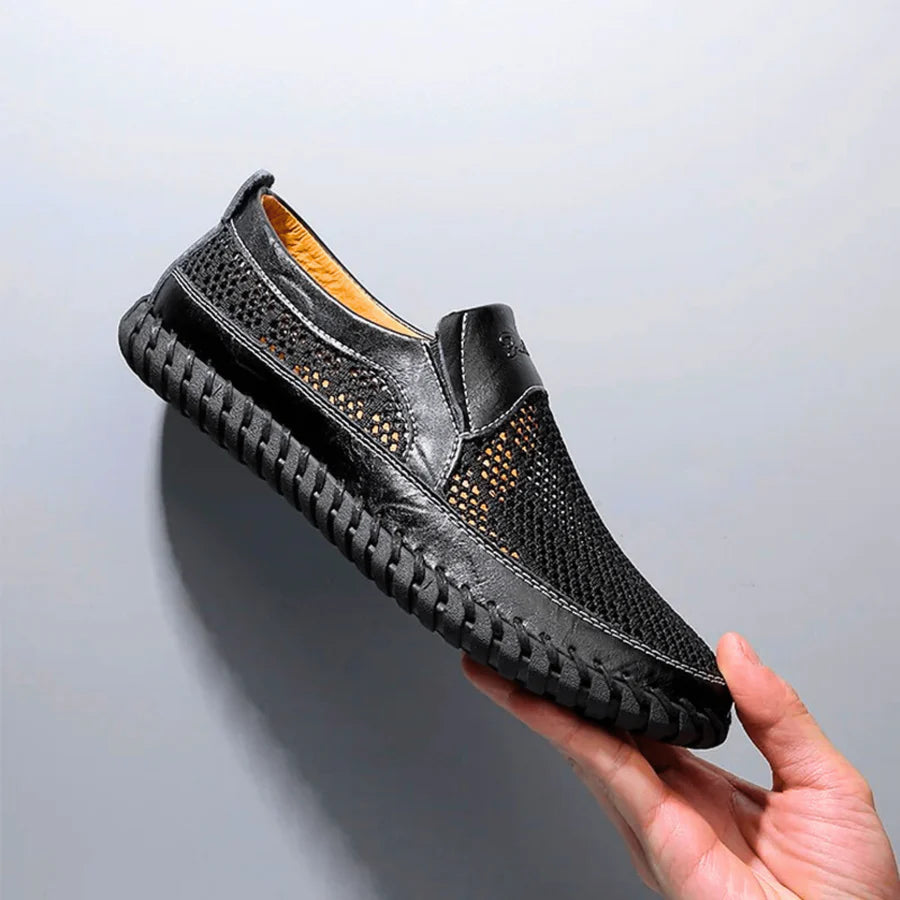 The Maison Lavista Woven Leather Slip-On