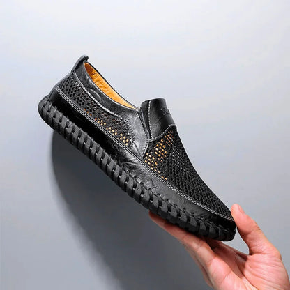 The Maison Lavista Woven Leather Slip-On