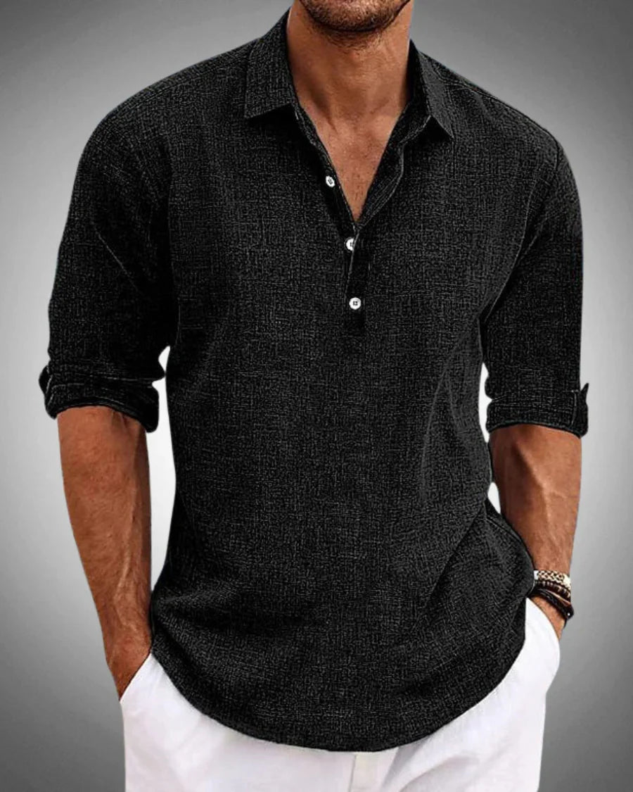 The Maison Lavista Linen Lapels Cardigan