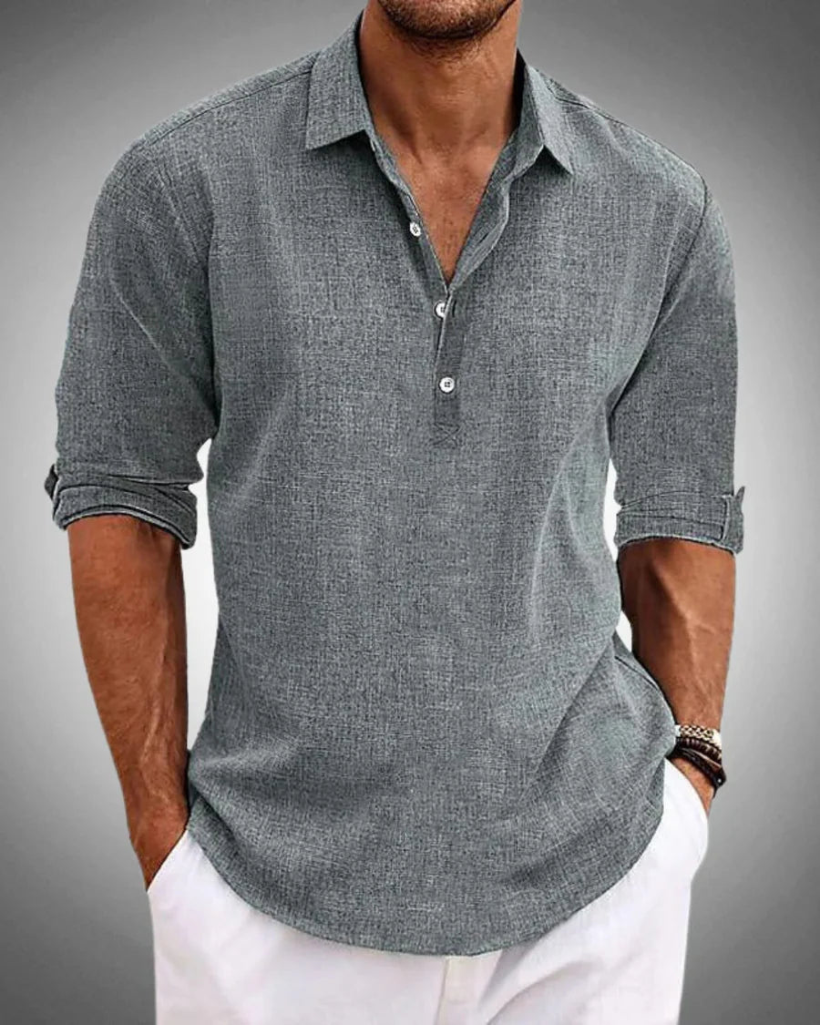 The Maison Lavista Linen Lapels Cardigan