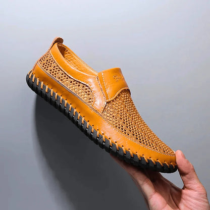 The Maison Lavista Woven Leather Slip-On