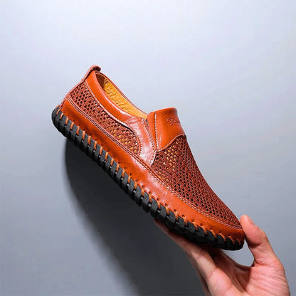 The Maison Lavista Woven Leather Slip-On
