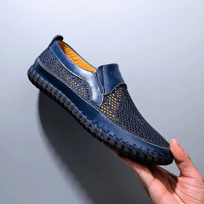 The Maison Lavista Woven Leather Slip-On