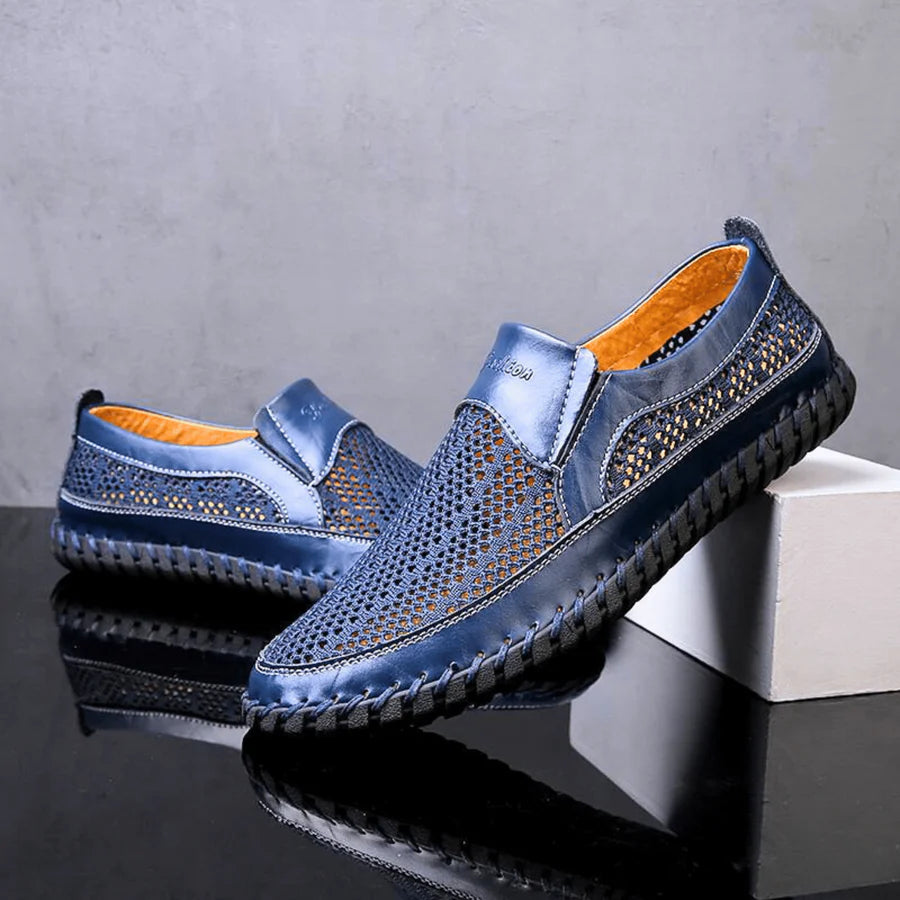 The Maison Lavista Woven Leather Slip-On