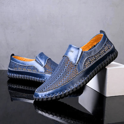 The Maison Lavista Woven Leather Slip-On