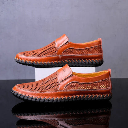 The Maison Lavista Woven Leather Slip-On