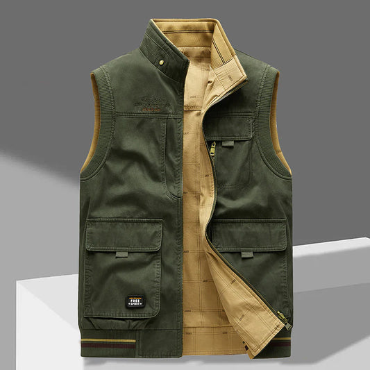 The Maison Lavista Double-sided Cotton Vest